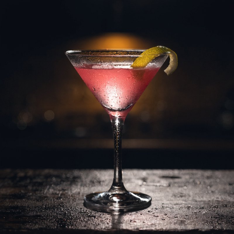 Pink Vodka Martini