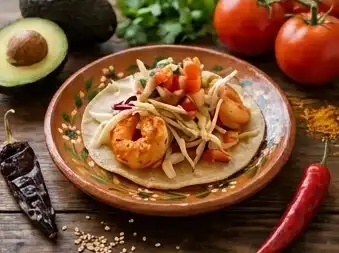 Baja Sur Style Shrimp Tacos at Arturo's Hawaii